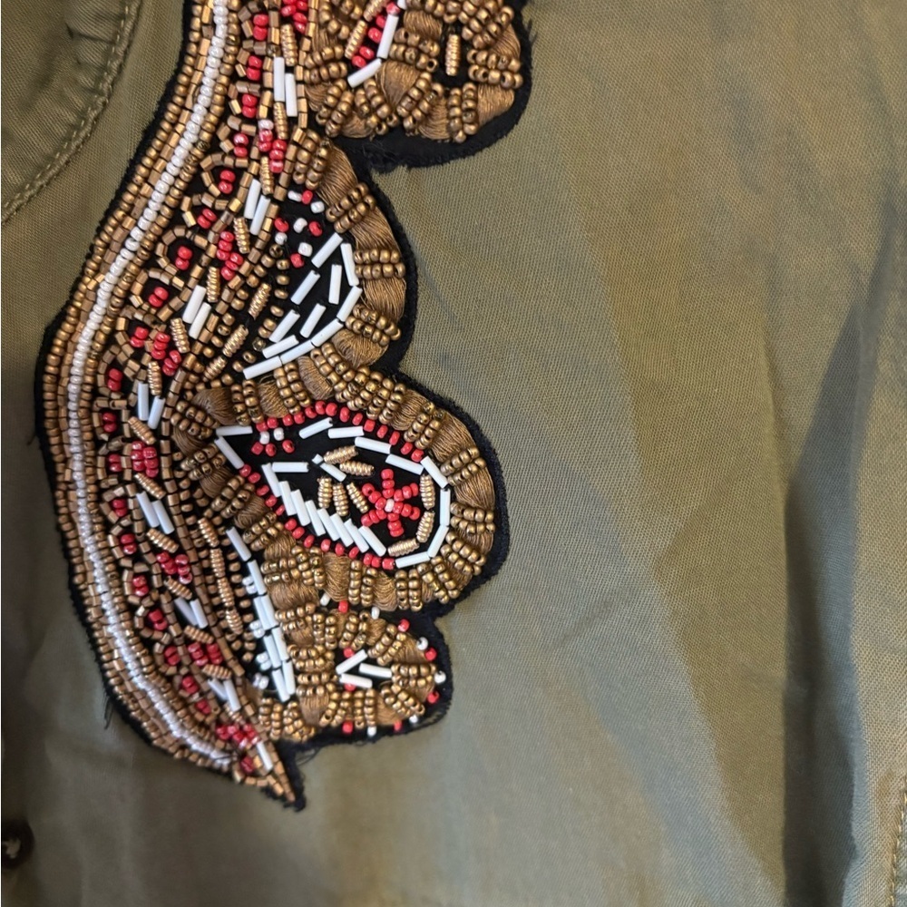 Zara Embroidered Women's Shirt - Picture 2 of 5